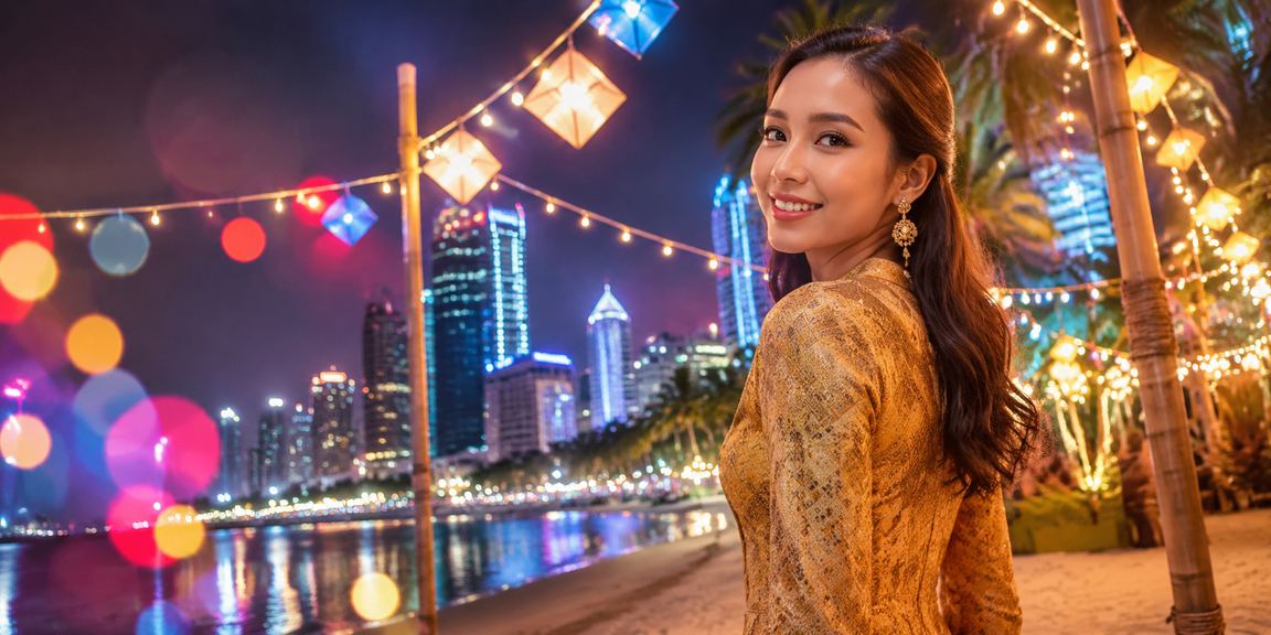 Suasana hiburan kasino Hari Raya di Petaling Jaya yang menyeronokkan bersama keluarga